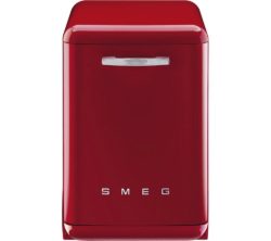 SMEG DF6FABRD Full-size Dishwasher - Red